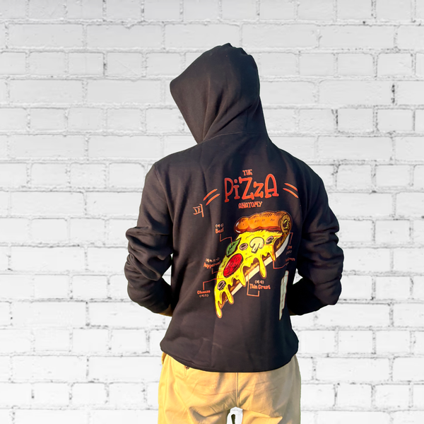 Pizza Anatomy Hoodie | Inkstyles Inkstyles