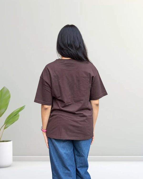 Hogwarts Flying Car Unisex Oversized Round Neck T-shirt 