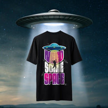 Need Some Space Edition Unisex Round Neck Regular Fit T-Shirt (Green) Inkstyles