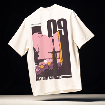 Graveyard of Swords Oversized T-Shirt (Copy) Inkstyles