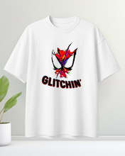 Glitchin' Spider-Man Mask Graphic Oversized T-shirt 