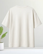Sneaky Cartoon Graphic Unisex Oversized Round Neck T-shirt 