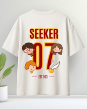 Seeker 07 Jersey-Style Unisex Oversized Round Neck T-shirt 